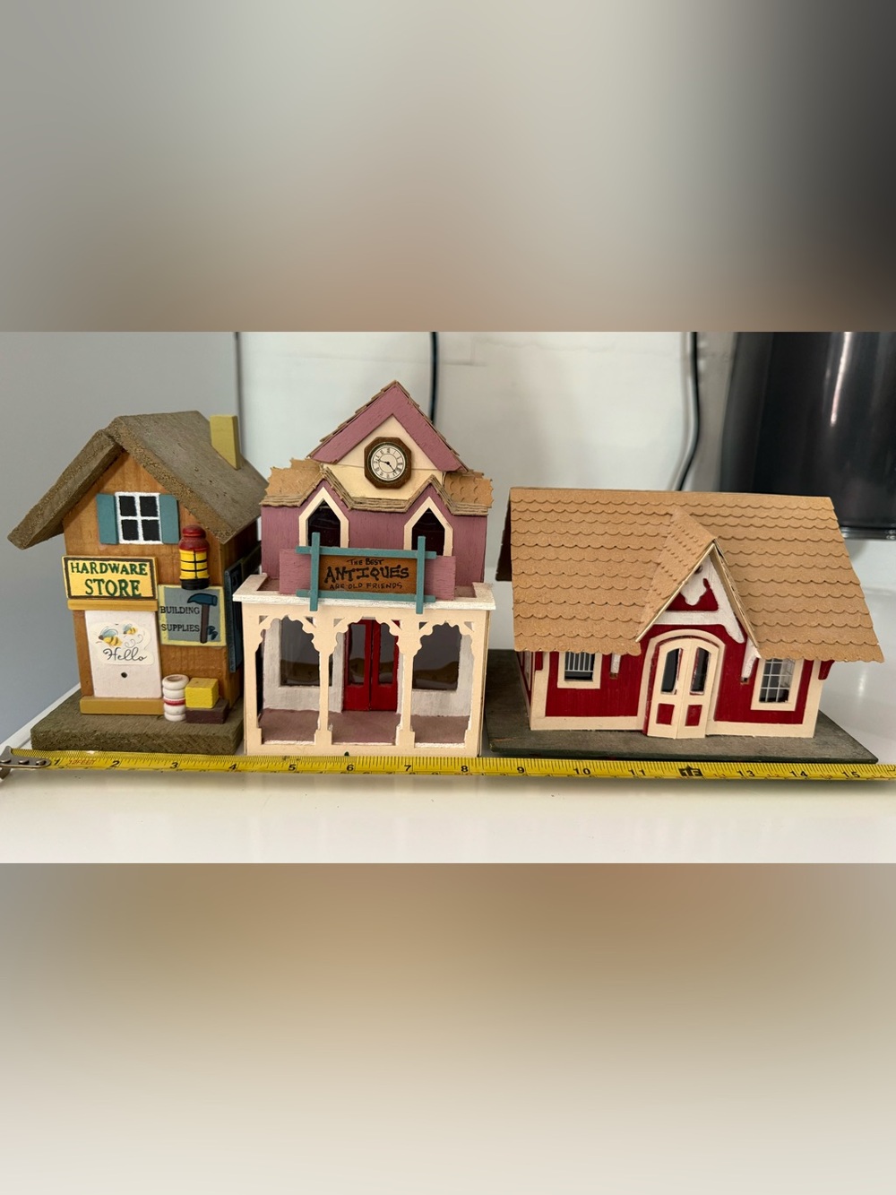 Hallmark Keepsake "Nostalgic Houses and Shops" 3 total